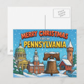 PENNSYLVANIA Postkarte (Vorne/Hinten)