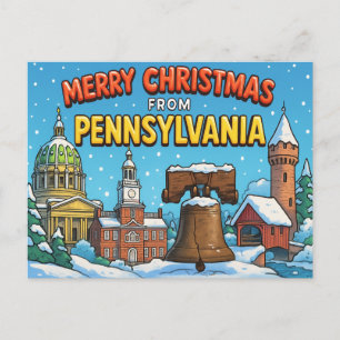PENNSYLVANIA Postkarte