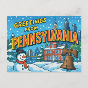 PENNSYLVANIA Postkarte