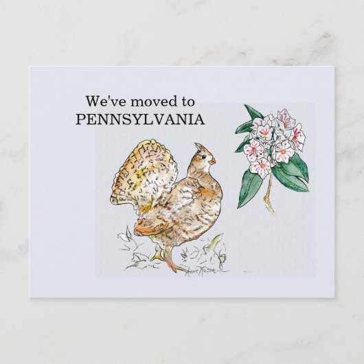 Pennsylvania Postkarte (Vorderseite)