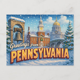 PENNSYLVANIA Postkarte