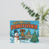 PENNSYLVANIA Postkarte (Stehend Vorderseite)