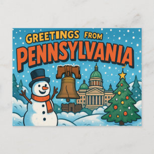 PENNSYLVANIA Postkarte