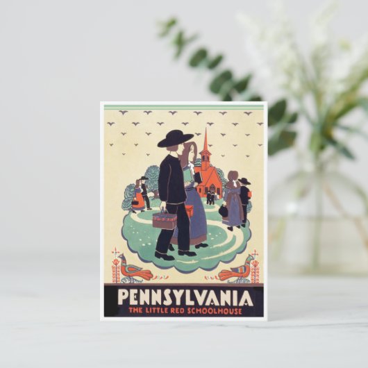 Pennsylvania Postkarte (Stehend Vorderseite)
