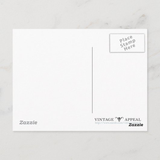 Pennsylvania Postkarte (Rückseite)