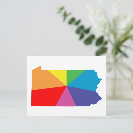 Pennsylvania Postkarte (Stehend Vorderseite)