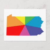 Pennsylvania Postkarte (Vorderseite)