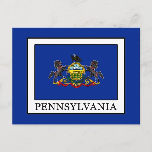 Pennsylvania Postkarte (Vorderseite)