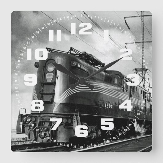 Pennsylvania Quadratische Wanduhr (Vorderseite)