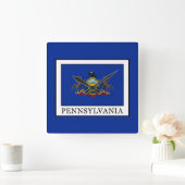Pennsylvania Quadratische Wanduhr (Zuhause)