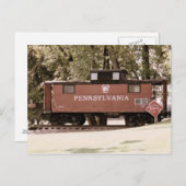 Pennsylvania Rail Road Postcard Postkarte (Vorne/Hinten)