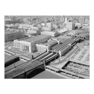 Pennsylvania Railroad 30th Street Station Fotodruck