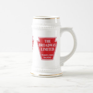 Pennsylvania Railroad Broadway Limited Bierglas
