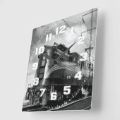 Pennsylvania Railroad Congressional Quadratische Wanduhr (Winkel)