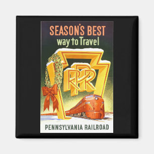 Pennsylvania Railroad, die beste Art, die Saison z Magnet