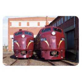 Pennsylvania Railroad E-8a,s (JTFS) 5809 und 5711 Magnet