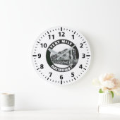 Pennsylvania Railroad jede Meile elektrifiziert Große Wanduhr (Zuhause)