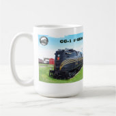 Pennsylvania Railroad Locomotive GG-1 #4800 Kaffeetasse (Links)