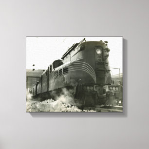 Pennsylvania Railroad Locomotive GG-1 #4800 Leinwanddruck