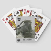 Pennsylvania Railroad Locomotive GG-1 #4800 Spielkarten (Rückseite)