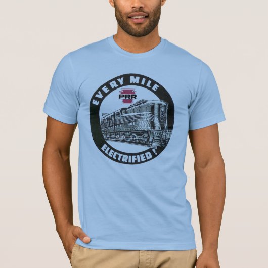 Pennsylvania Railroad Locomotive GG-1 #4800 T-Shir T-Shirt (Vorderseite)