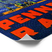 Pennsylvania Railroad nach Washington D.C. Poster (Ecke)