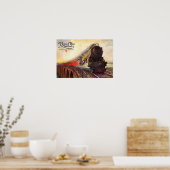 Pennsylvania Railway Broadway Limited Poster (Küche)