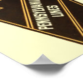 Pennsylvania Railway Vintages Logo Poster (Ecke)
