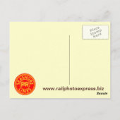 Pennsylvania Reading Seashore Lines Logo Postkarte (Rückseite)