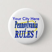 Pennsylvania-Regeln! Button (Vorderseite)