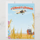 Pennsylvania Reiseplakat für den ländlichen Raum M (Rückseite)