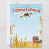 Pennsylvania Reiseplakat für den ländlichen Raum M (Vorderseite)