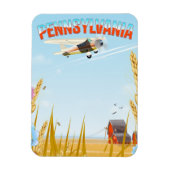 Pennsylvania Reiseplakat Magnet (Vertikal)