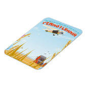 Pennsylvania Reiseplakat Magnet (Linke Seite)