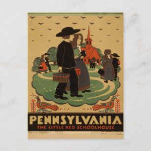 Pennsylvania-Reisepostkarte Postkarte