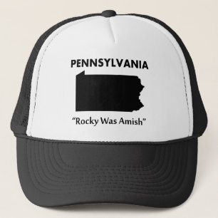 Pennsylvania - Rocky war Amish Truckerkappe