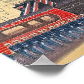 Pennsylvania RR Poster der 40er Jahre (Ecke)