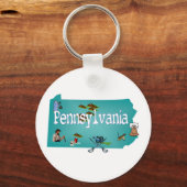 Pennsylvania Schlüsselanhänger (Vorderseite)