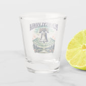 Pennsylvania Schnapsglas (Rückseite)