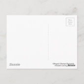 Pennsylvania Schwarzer Bär im Winter Postkarte (Rückseite)