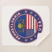 Pennsylvania Sherpadecke (Vorderseite (Horizontal))