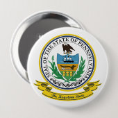 Pennsylvania Siegel Button (Vorne & Hinten)