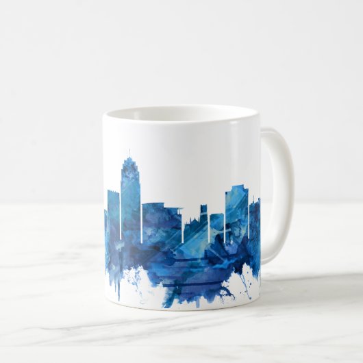 Pennsylvania Skyline Kaffeetasse (VorderseiteRechts)
