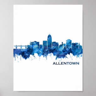 Pennsylvania Skyline Poster