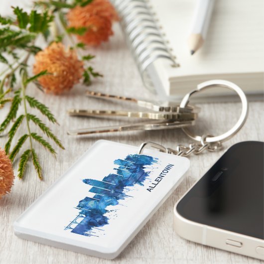 Pennsylvania Skyline Schlüsselanhänger (Vorderseite rechts)