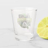 Pennsylvania Staat Bird & Blume Schnapsglas (Rückseite)