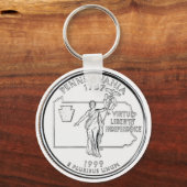 Pennsylvania Staat Quarter Schlüsselanhänger (Vorderseite)