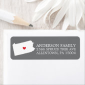 Pennsylvania Staat | Rücksendekennzeichen verschie (Insitu)