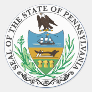 Pennsylvania Staat Siegel Stickers