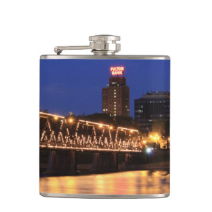 Pennsylvania Staat Walnut Street Bridge Flachmann